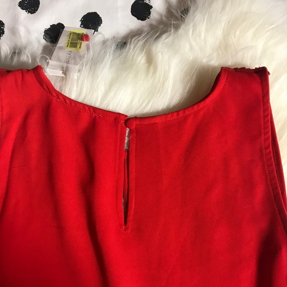 SUGAR + LIPS Little Red Dress NWT SMALL - Picture 7 of 8